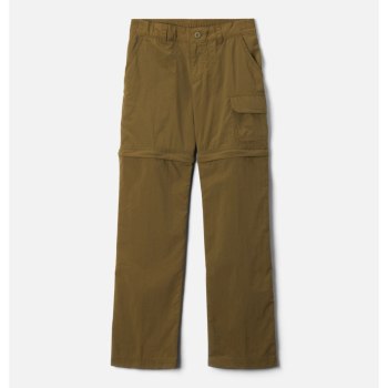 Columbia Broek Meisjes, Silver Ridge IV Convertible Olijfgroen, 47CRZSKDI